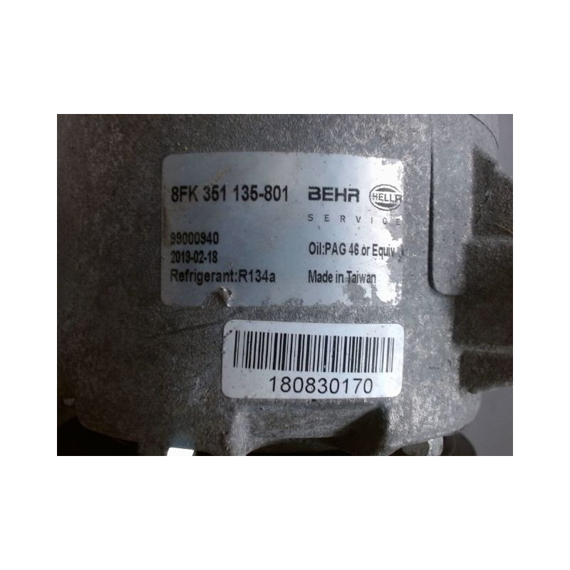 COMPRESSEUR AIR CONDITIONNE OPEL MERIVA 2006-