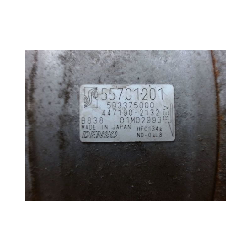 COMPRESSEUR AIR CONDITIONNE FIAT BRAVO 2007-