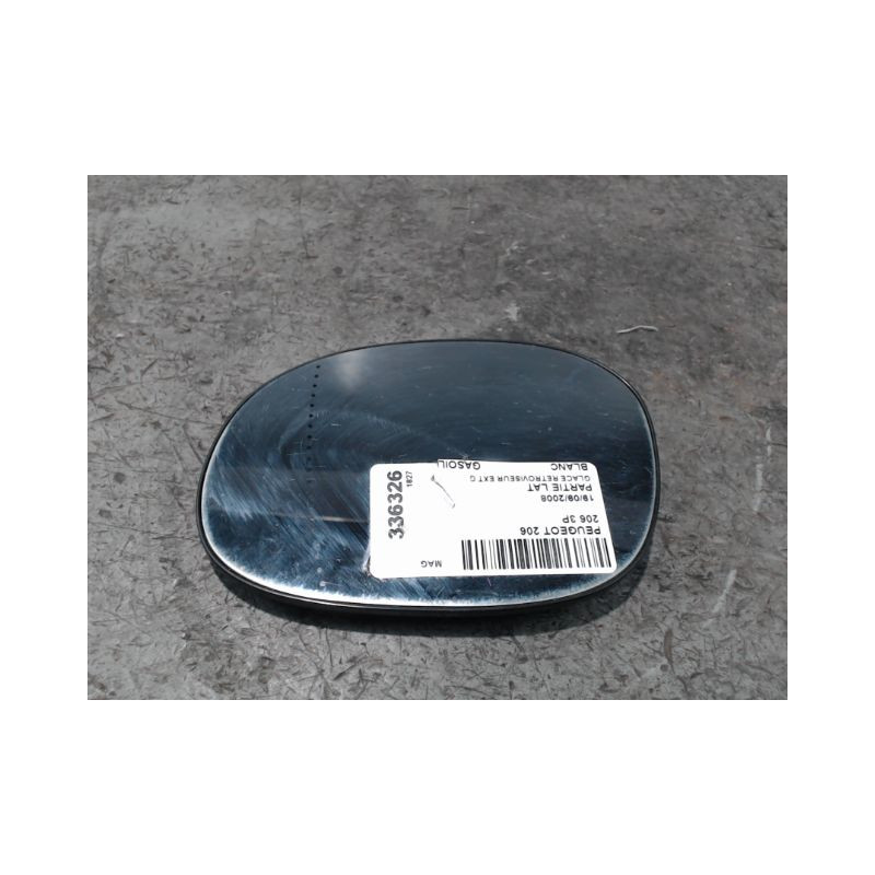 GLACE RETROVISEUR EXT G PEUGEOT 206 3P