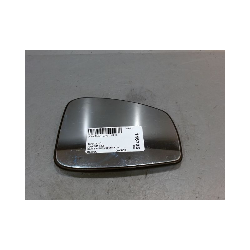 GLACE RETROVISEUR EXT D RENAULT LAGUNA III