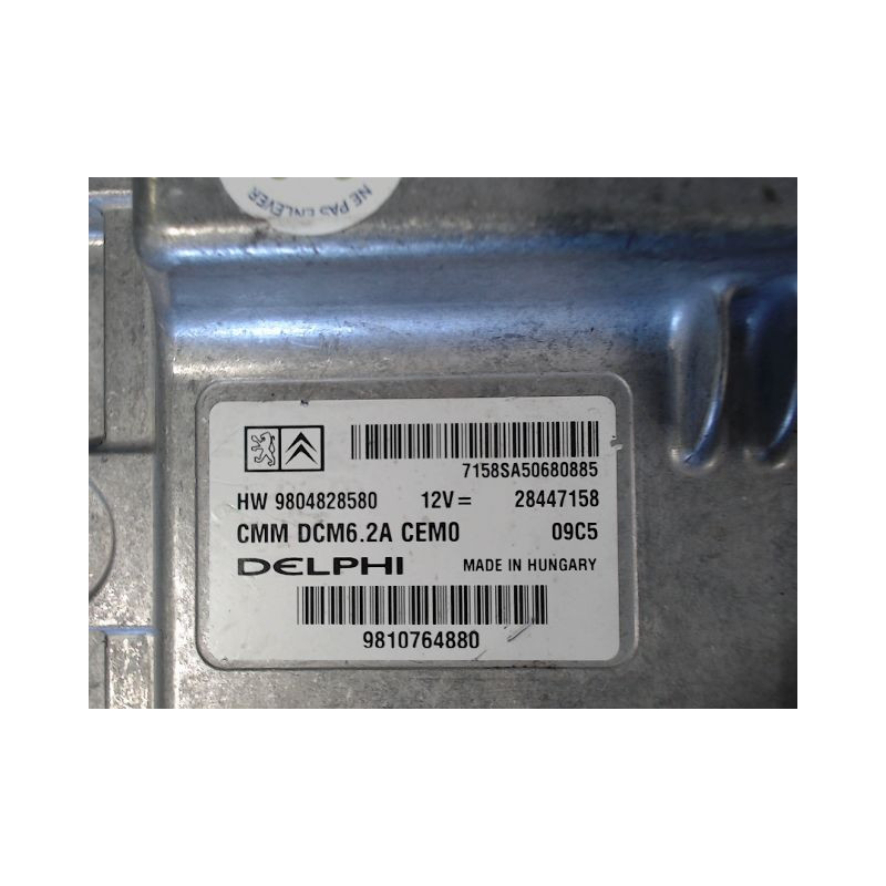 CALCULATEUR MOTEUR PEUGEOT 508