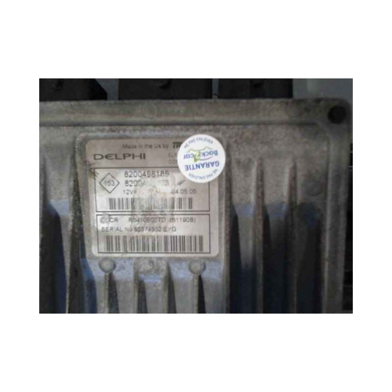 CALCULATEUR MOTEUR RENAULT KANGOO BREAK I Phase 2 2003-2007