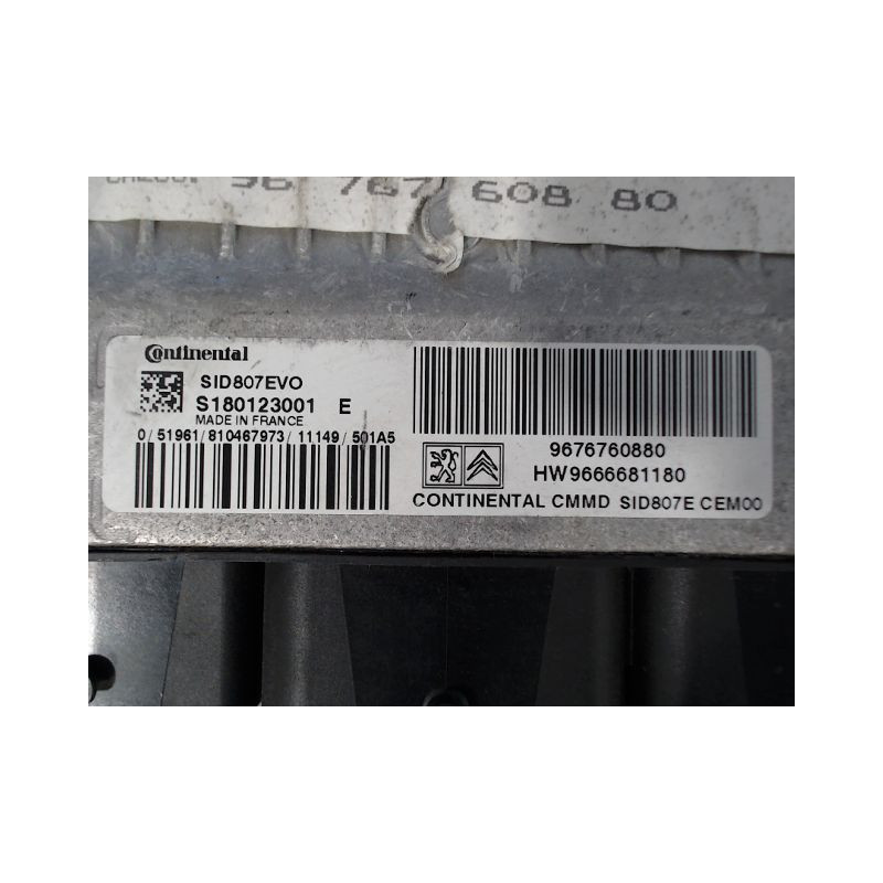 CALCULATEUR MOTEUR CITROEN DS4 Phase 1 (B75) 2011-...