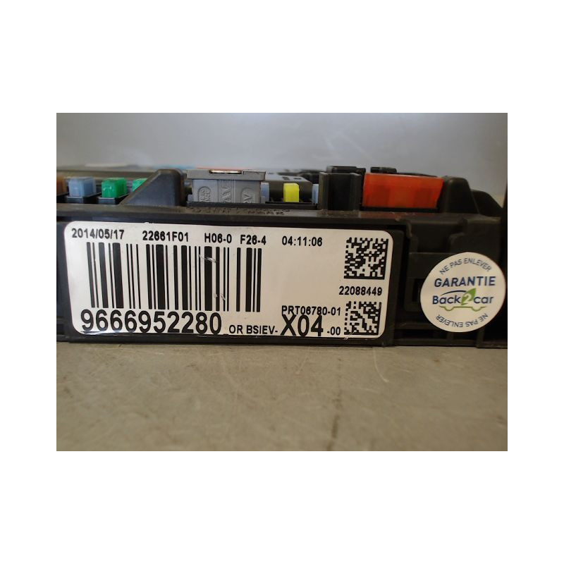 BOITIER GESTION HABITACLE CITROEN C3 II Phase 2 (A51) 2013-2016