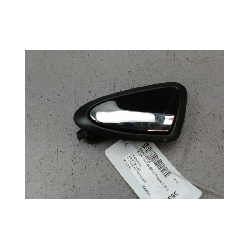 POIGNEE INTERIEURE PORTE ARRIERE GAUCHE SEAT IBIZA IV Phase 2 (6J) 2012-...
