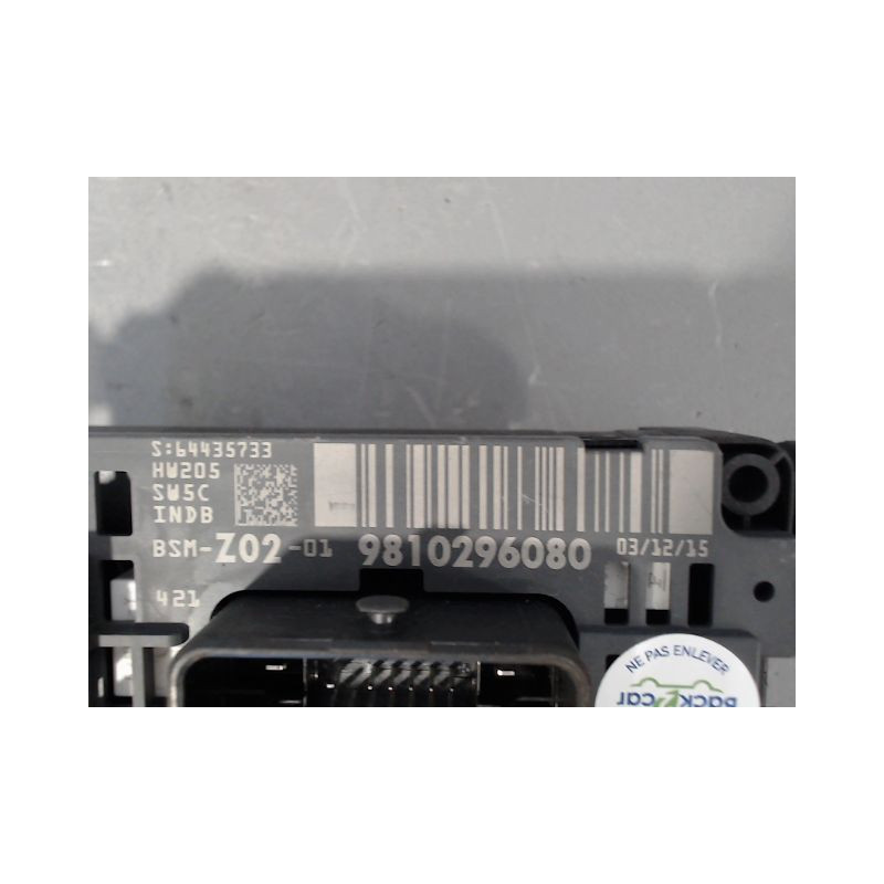 BOITE A FUSIBLES CITROEN C4 II Phase 2 (B71) 2014-...