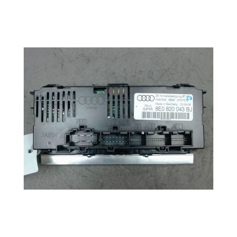 COMMANDE DE CHAUFFAGE AUDI A4