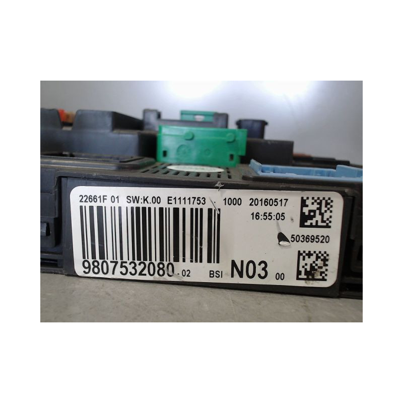BOITIER GESTION HABITACLE PEUGEOT 208 Phase 1 2012-...