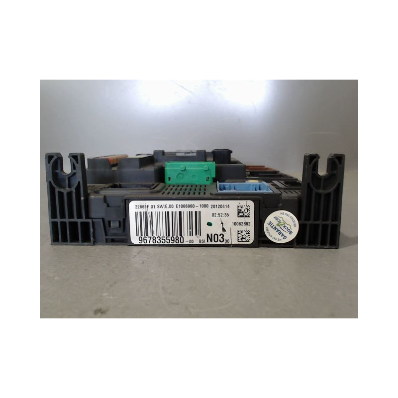BOITIER GESTION HABITACLE PEUGEOT 208 Phase 1 2012-...