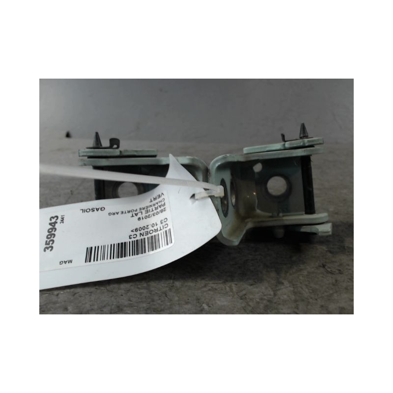 CHARNIÈRE PORTE ARG CITROEN C3 2009-