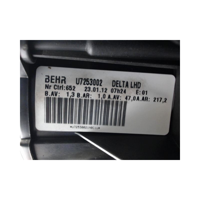 MOTEUR VENTILATEUR CHAUFFAGE OPEL ASTRA