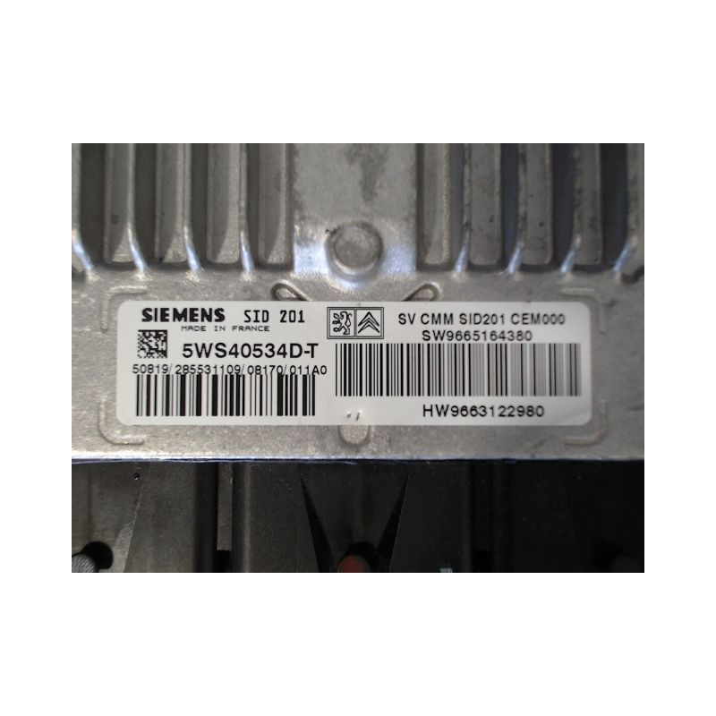 CALCULATEUR MOTEUR CITROEN C5 2008-