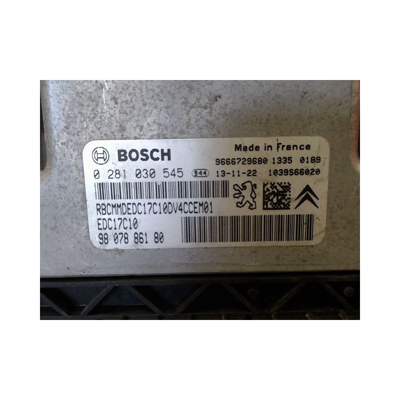 CALCULATEUR MOTEUR PEUGEOT 208