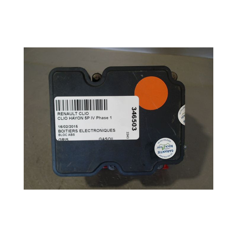 UNITE HYDRAULIQUE ABS RENAULT CLIO IV Phase 1 2012-...