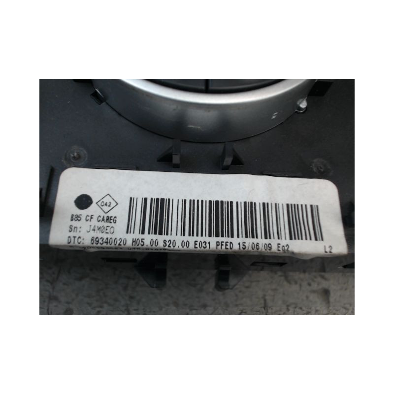 COMMANDE DE CHAUFFAGE RENAULT CLIO