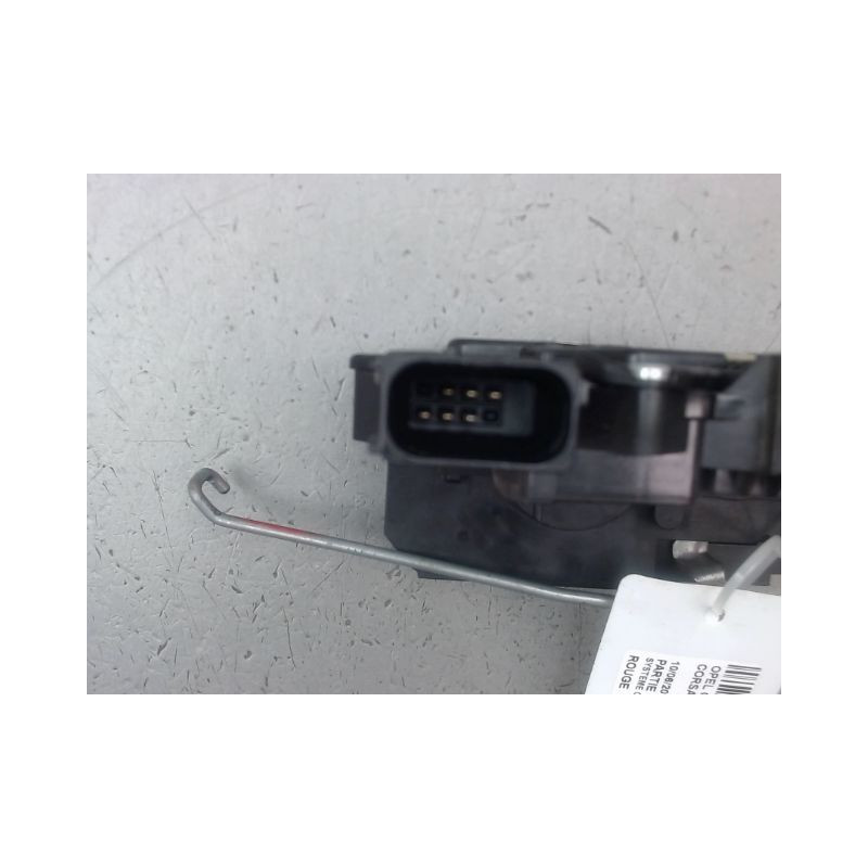 SYSTEME CONDAMNATION AVANT DROIT OPEL CORSA 2010-