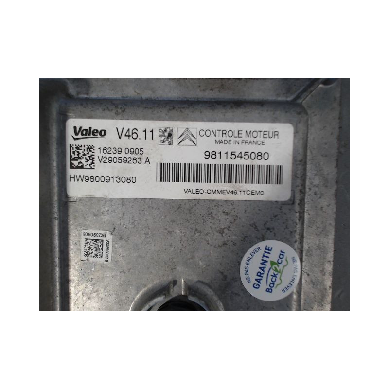 CALCULATEUR MOTEUR PEUGEOT 208 Phase 1 2012-...