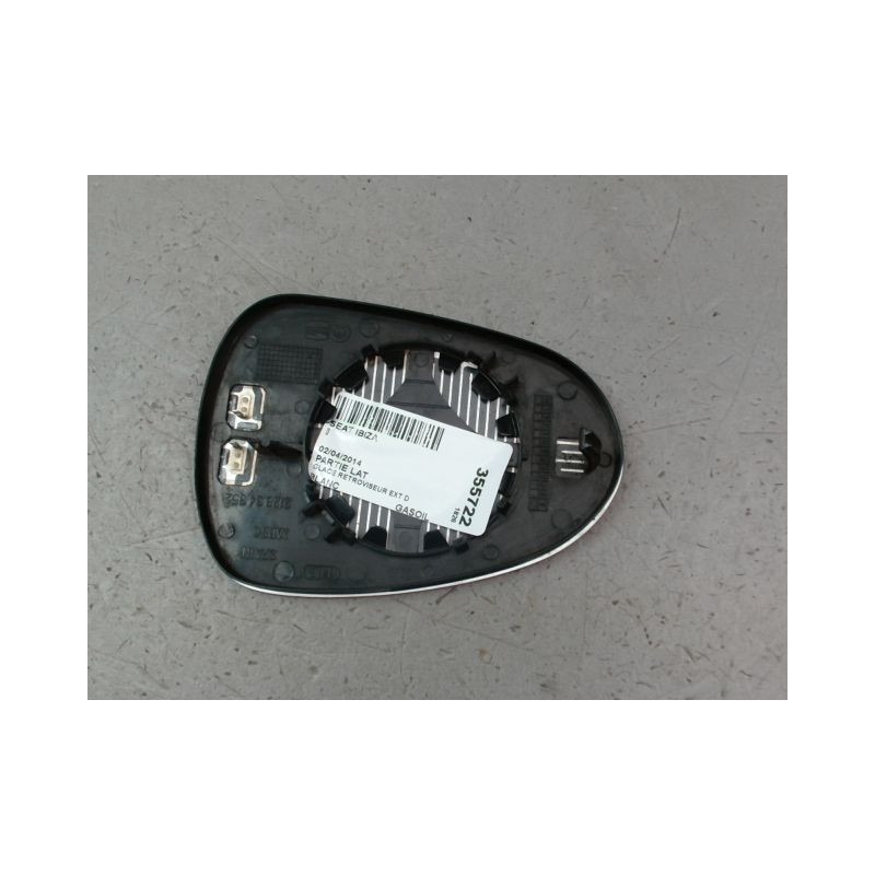 GLACE RETROVISEUR EXT D SEAT IBIZA IV PHASE 2 2012-...