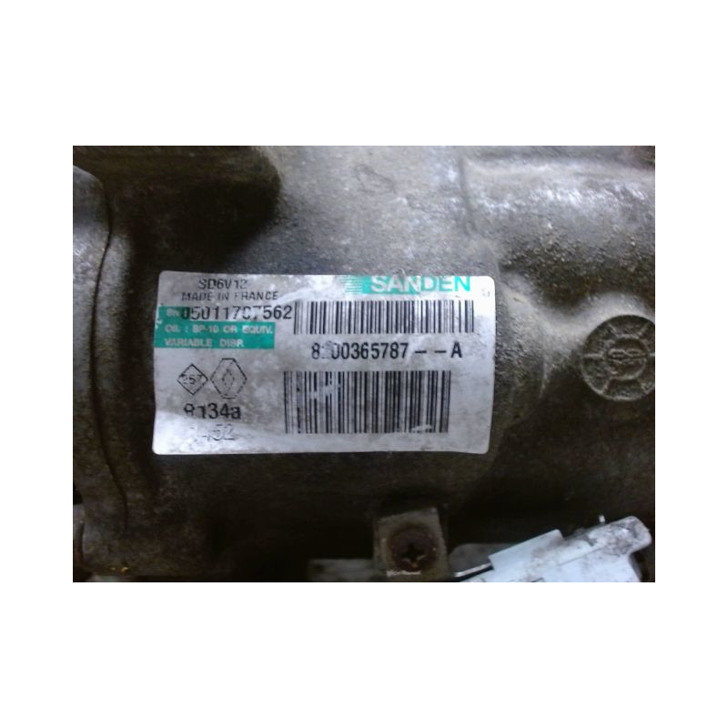 COMPRESSEUR AIR CONDITIONNE RENAULT CLIO III 2005-