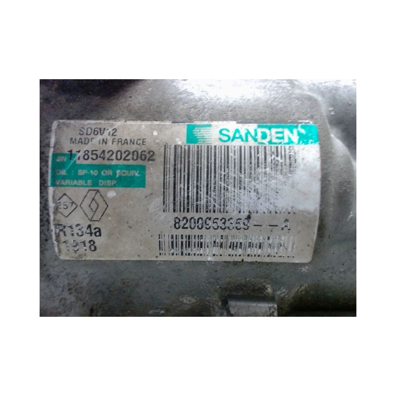COMPRESSEUR AIR CONDITIONNE RENAULT MODUS 2008-