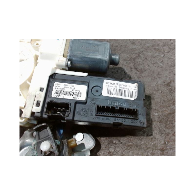 MECANISME+MOTEUR LEVE-GLACE AVANT GAUCHE RENAULT LAGUNA