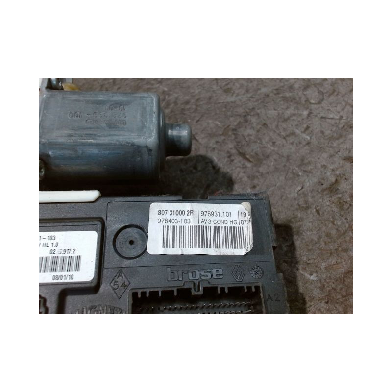 MECANISME+MOTEUR LEVE-GLACE AVANT GAUCHE RENAULT LAGUNA