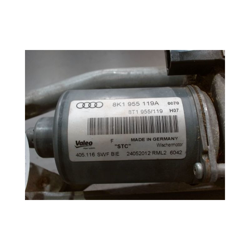 MECANISME ESSUIE-GLACE AVANT AUDI A4