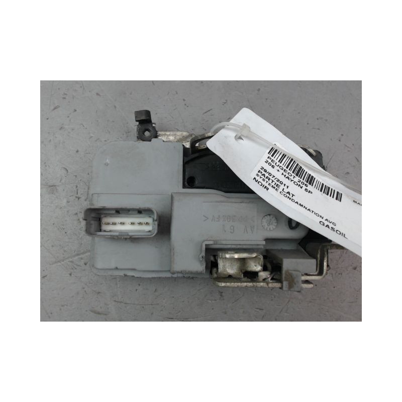 SYSTEME CONDAMNATION AVANT GAUCHE PEUGEOT 206
