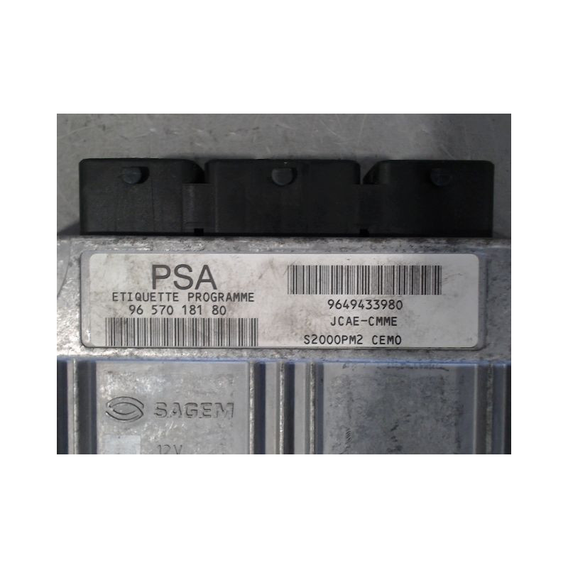 CALCULATEUR MOTEUR CITROEN C3 2002-2005