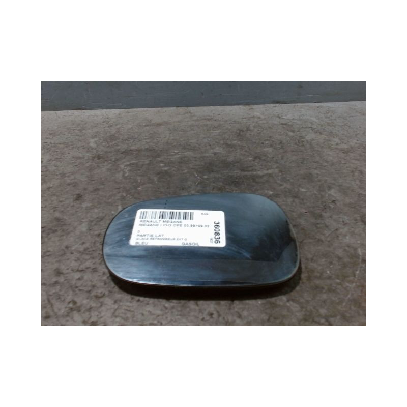 GLACE RETROVISEUR EXT G RENAULT MEGANE I PH2 CPE 99-02