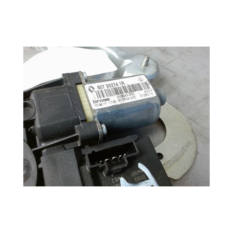 MECANISME+MOTEUR LEVE-GLACE AVANT DROIT RENAULT MEGANE