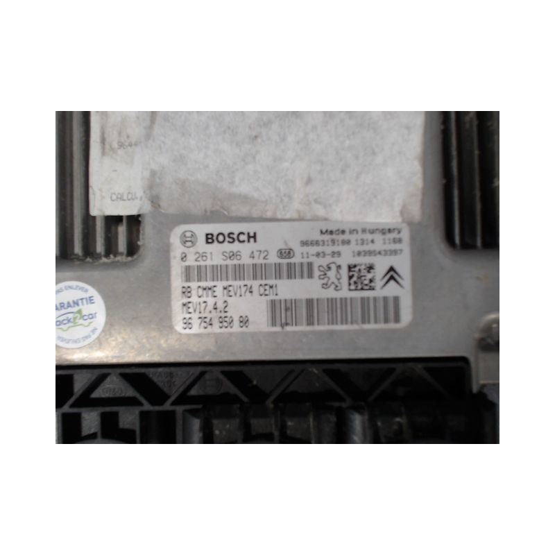 CALCULATEUR MOTEUR CITROEN C4 II Phase 1 (B7) 2010-...