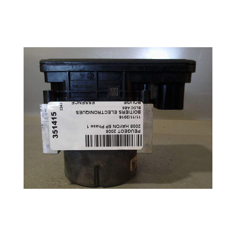 UNITE HYDRAULIQUE ABS PEUGEOT 2008 Phase 1 2013-...