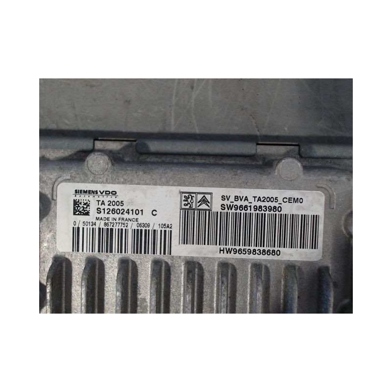 CALCULATEUR BOITE AUTOMATIQUE CITROEN C4 2.0 16V