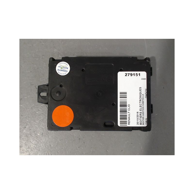BOITIER GESTION HABITACLE RENAULT CLIO