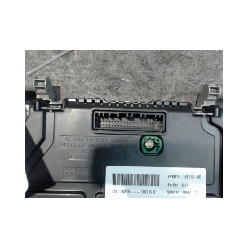 BLOC COMPTEURS RENAULT ZOE