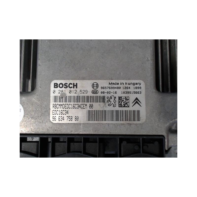 CALCULATEUR MOTEUR CITROEN C3