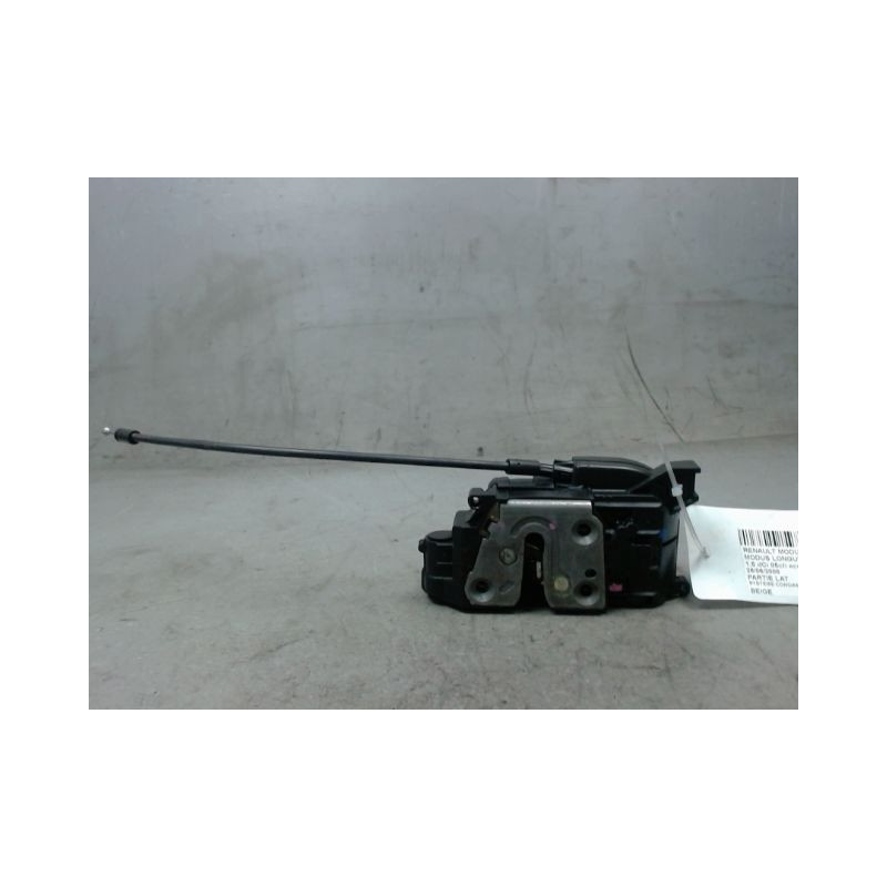SYSTEME CONDAMNATION ARRIERE DROIT RENAULT MODUS LONGUE 2008-