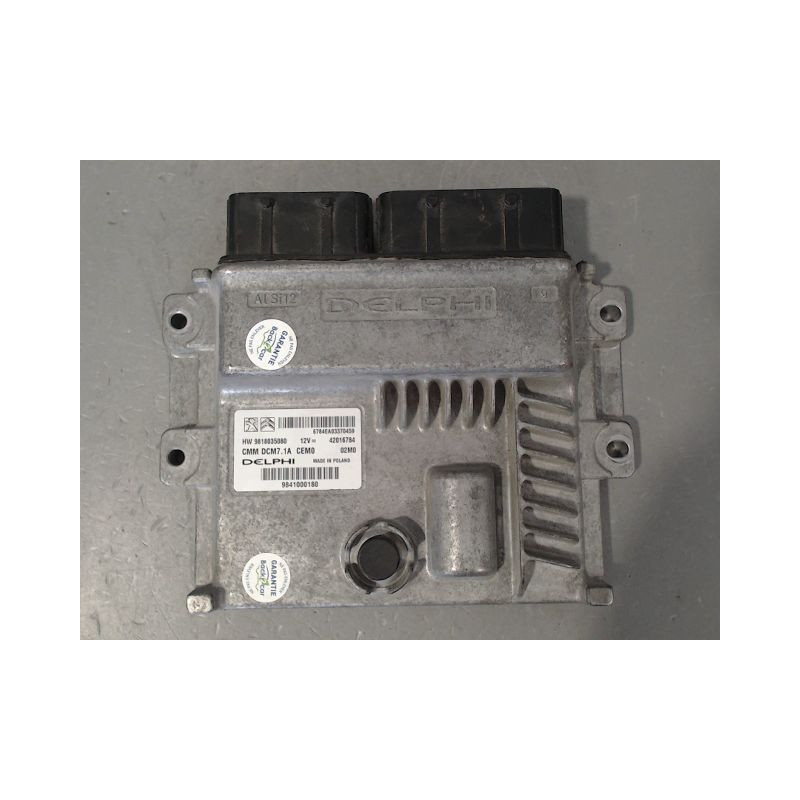 CALCULATEUR MOTEUR CITROEN JUMPY TOLE 2007-