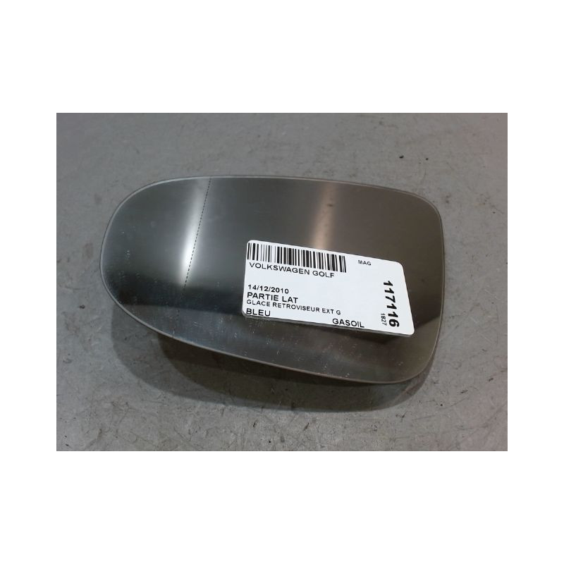 GLACE RETROVISEUR EXT G VOLKSWAGEN GOLF