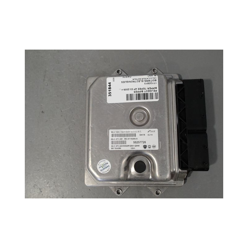 CALCULATEUR MOTEUR PEUGEOT BIPPER TEPEE 2008-...