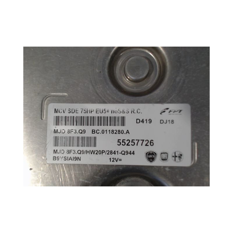 CALCULATEUR MOTEUR PEUGEOT BIPPER TEPEE 2008-...