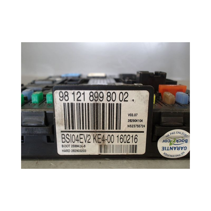 BOITIER GESTION HABITACLE PEUGEOT 3008