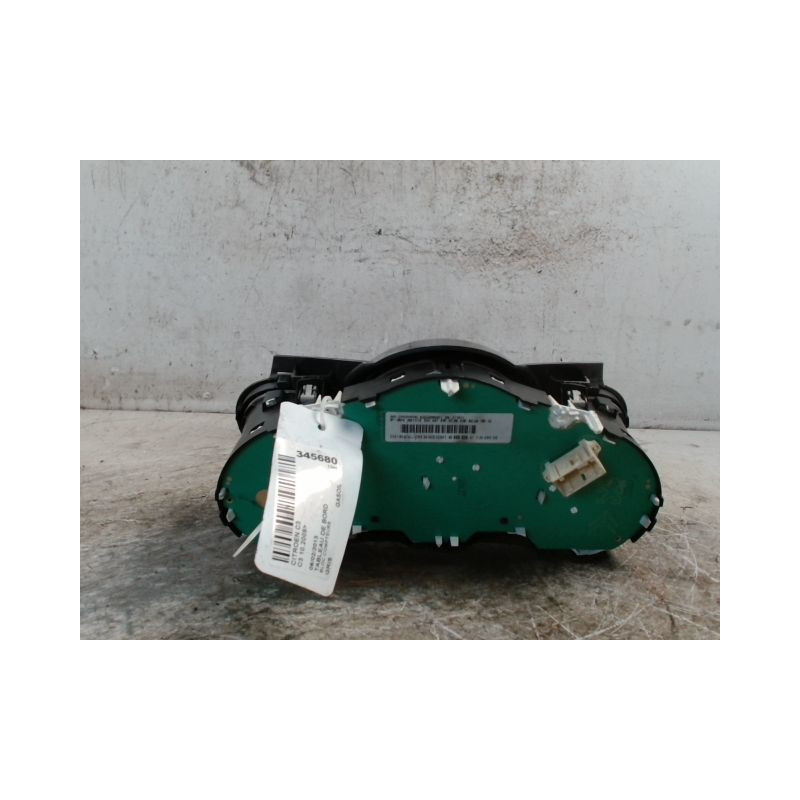 BLOC COMPTEURS CITROEN C3 2009-