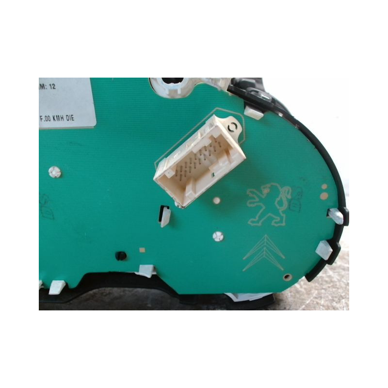 BLOC COMPTEURS CITROEN C3 2009-