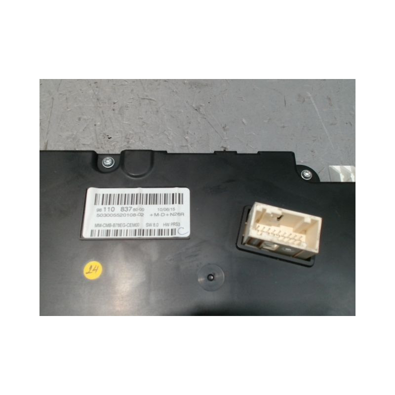 BLOC COMPTEURS CITROEN GRAND C4 PICASSO
