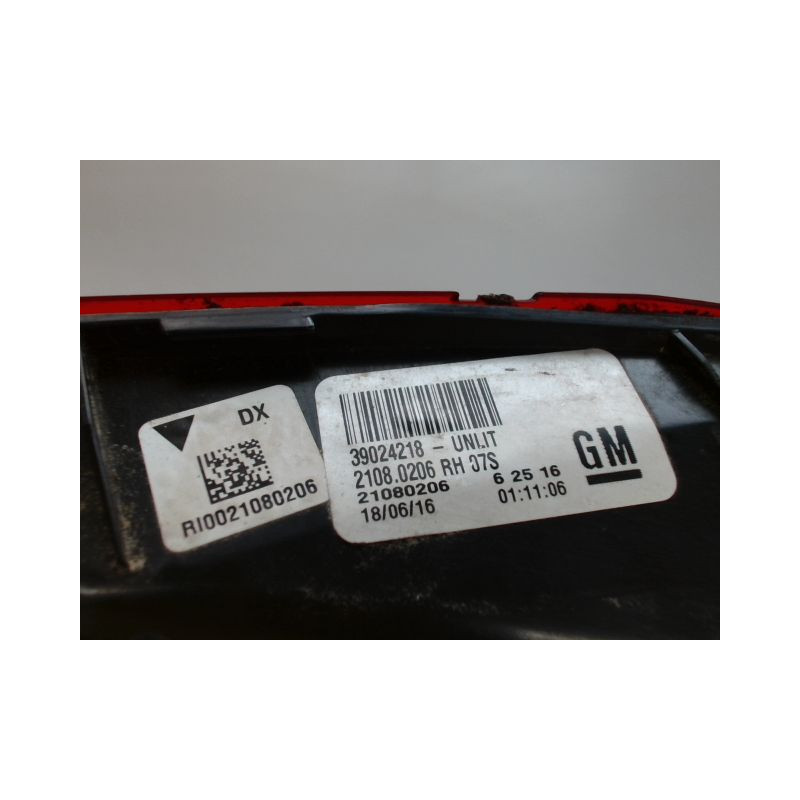 FEU ARRIERE INTERIEUR DROIT OPEL INSIGNIA