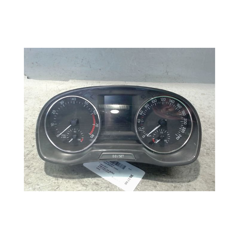 BLOC COMPTEURS SKODA FABIA BREAK 2008-