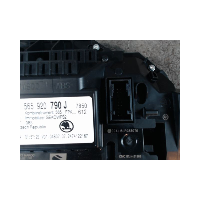 BLOC COMPTEURS SKODA KAROQ