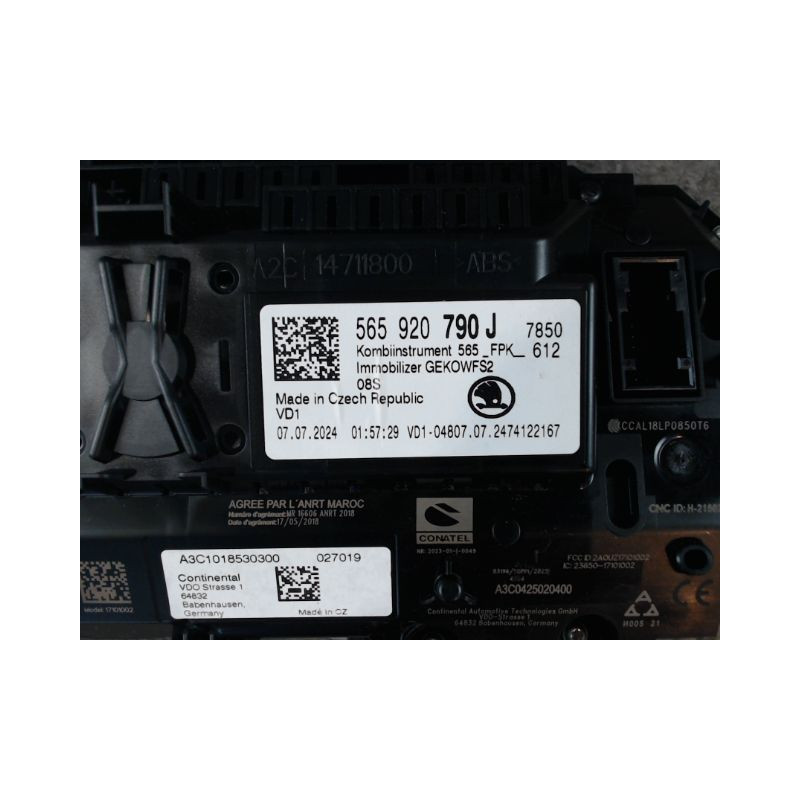 BLOC COMPTEURS SKODA KAROQ